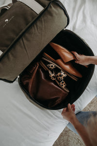 Maroon Weekender Bag