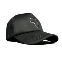 Load image into Gallery viewer, Black/White Trucker