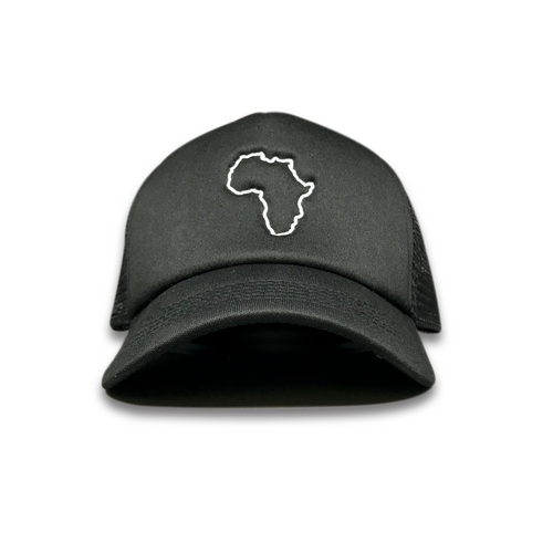 Kiddies Black/White Trucker