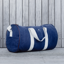 Load image into Gallery viewer, Navy Duffel Bag